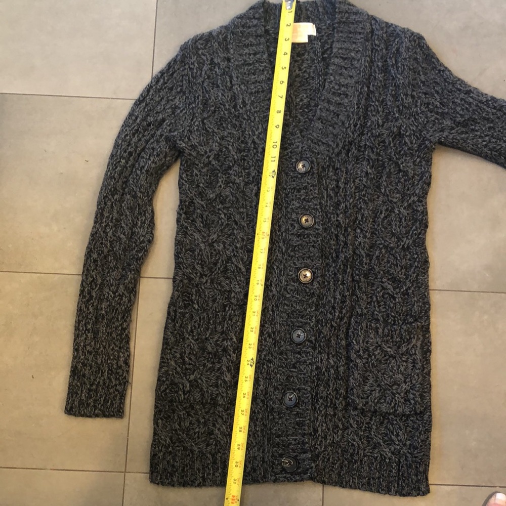 Michael Kors V-Neck Button Down Cardigan Sweater - Picture 7 of 10